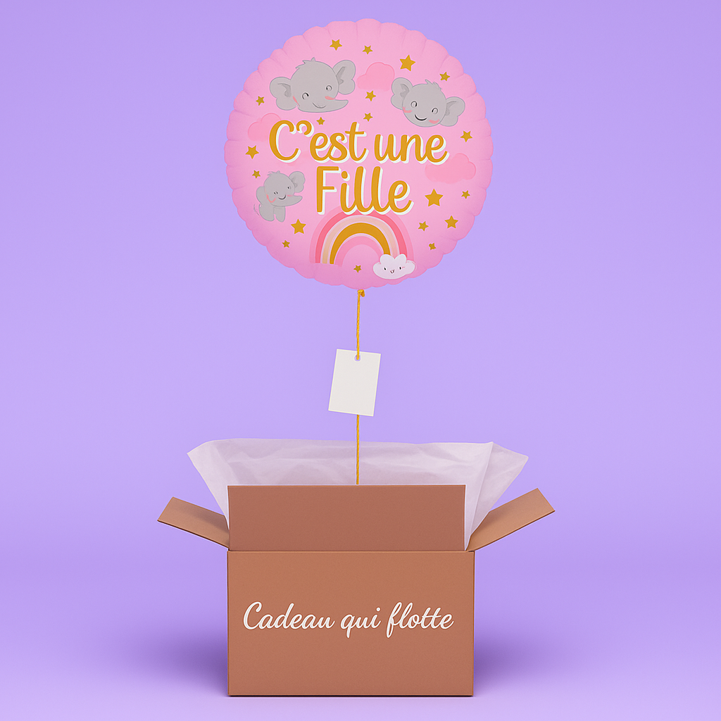 Cadeau flottant naissance C&